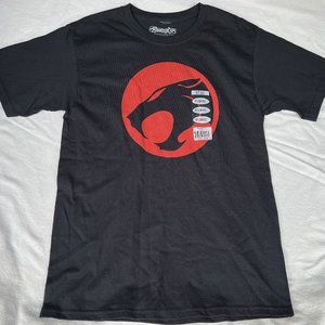 Officially licensed Thunder Cats men's black graphic tee t-shirt Size M NWT